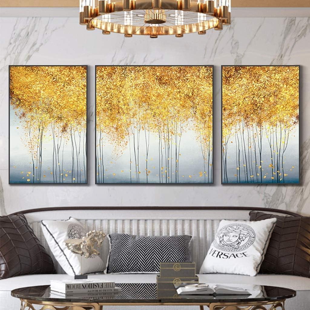 Modern Crystal Painting Set of 3 Style 20